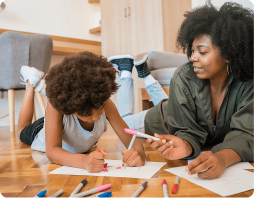 Educators collaborating with multilingual families